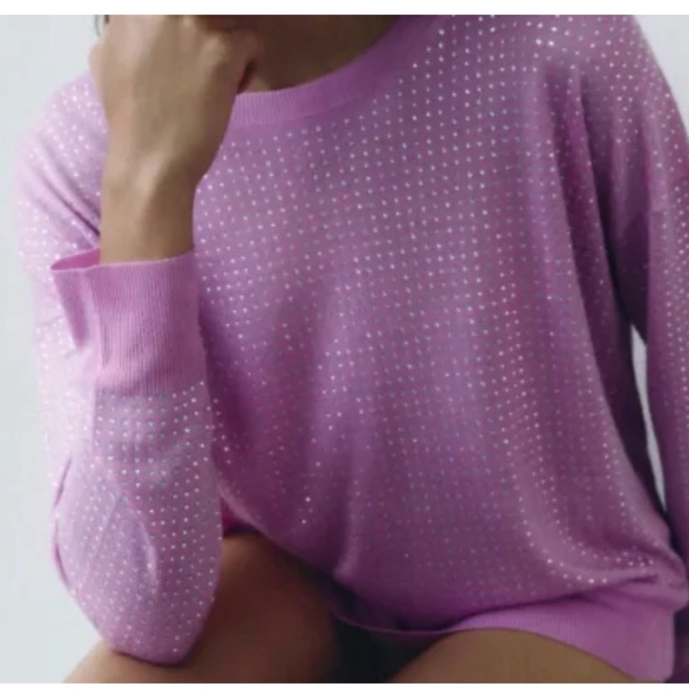 Zara sparkle sweater